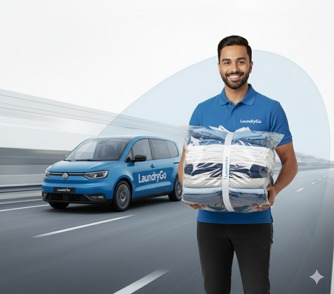 Professional laundry service in Hyderabad with fresh clean clothes